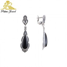 Gümüş Markazit Küpe