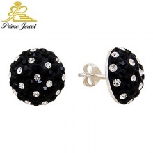 Gümüş Küpe  (Swarovski )