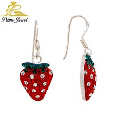 Gümüş Küpe  (Swarovski )