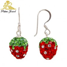 Gümüş Küpe  (Swarovski )