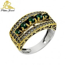 Gümüş Otantik Taşlı Yüzük