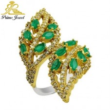 Gümüş Otantik Taşlı Yüzük