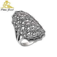 Gümüş Markazit Yüzük