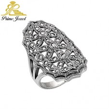 Gümüş Markazit Yüzük