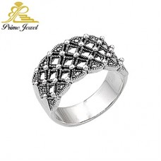 Gümüş Markazit Yüzük