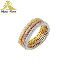 Gümüş Zirkon Taşlı Yüzük