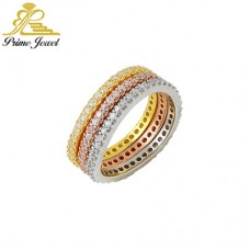 Gümüş Zirkon Taşlı Yüzük