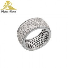 Gümüş Zirkon Taşlı Yüzük