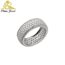 Gümüş Zirkon Taşlı Yüzük