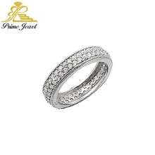 Gümüş Zirkon Taşlı Yüzük