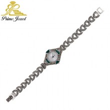 Gümüş Markazit Saat