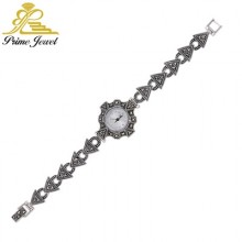 Gümüş Markazit Saat