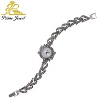 Gümüş Markazit Saat