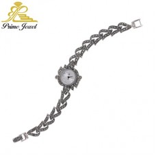 Gümüş Markazit Saat