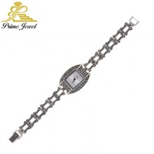 Gümüş Markazit Saat