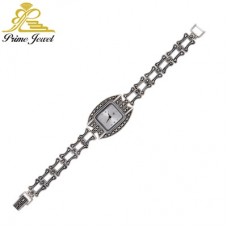 Gümüş Markazit Saat