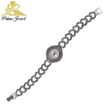 Gümüş Markazit Saat