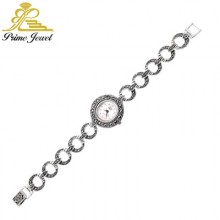 Gümüş Markazit Saat