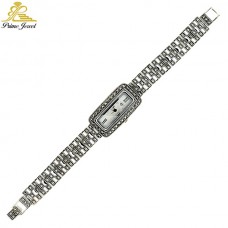 Gümüş Markazit Saat