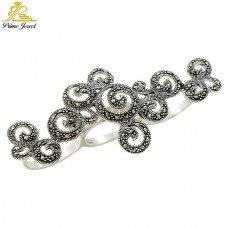 Gümüş Markazit Yüzük